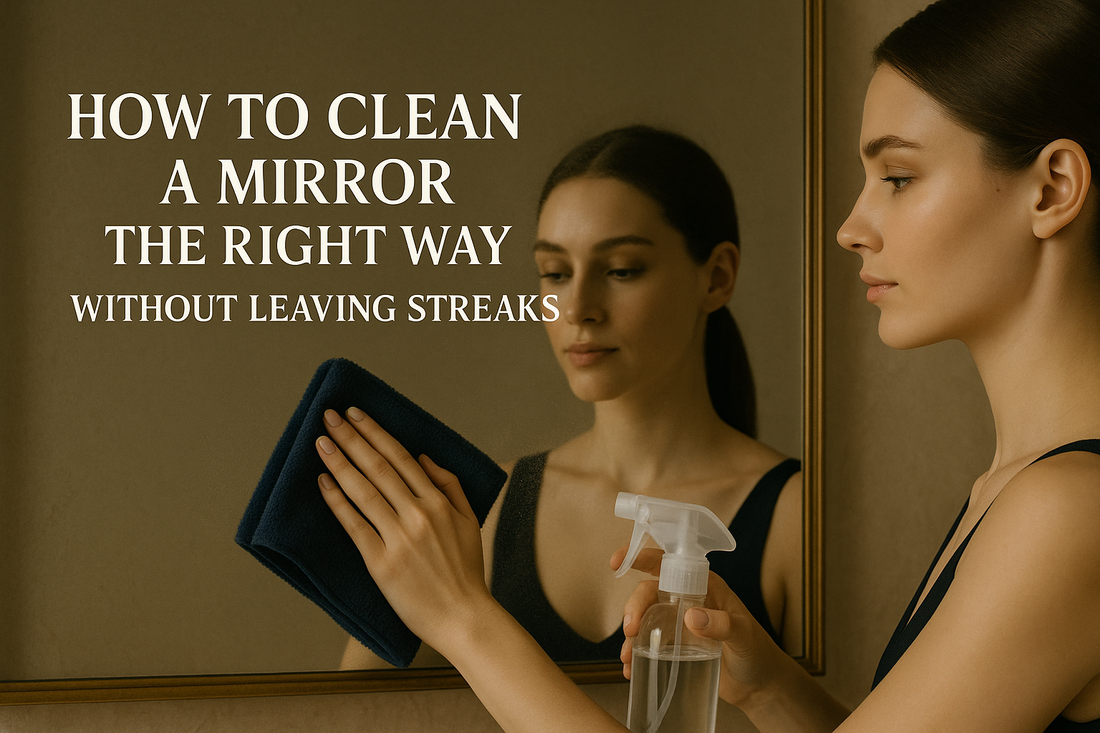 How to Clean a Mirror the Right Way Without Leaving Streaks