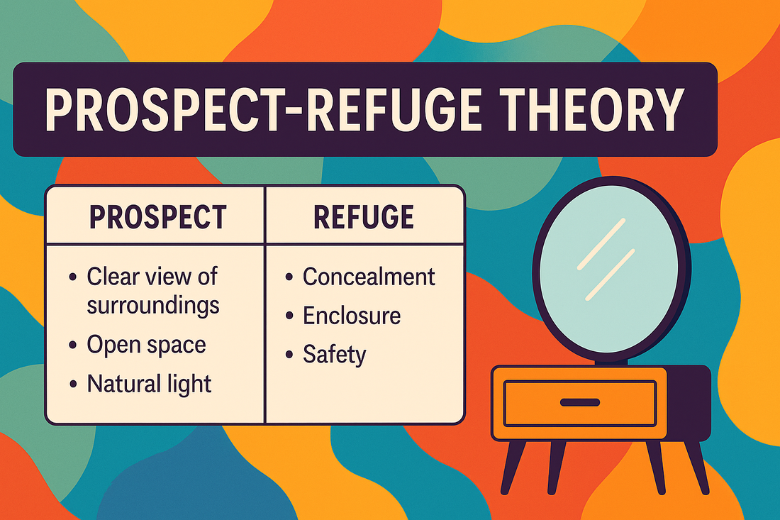 Prospect–Refuge Theory: Why Mirrors Instantly Make Any Room Feel Safer, and More Comfortable
