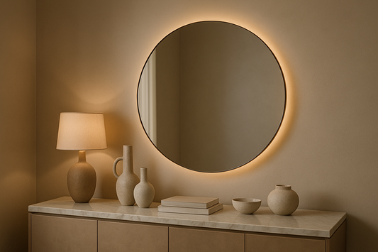 How To Add Lighting Around A Mirror (Without Hiring An Electrician)